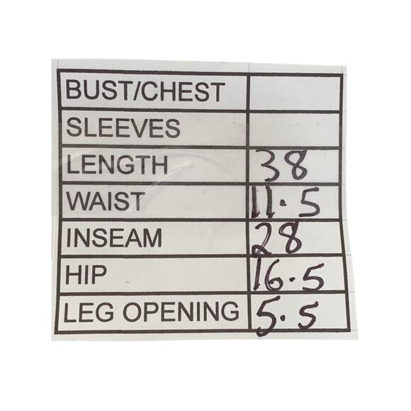 TROUSERS UP Women's Vintage Dark Blue Denim Zipper-Hem Slim-Leg Jean SZ 5/6 - Picture 10 of 10